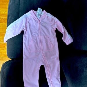 Pink 12months adidas suit